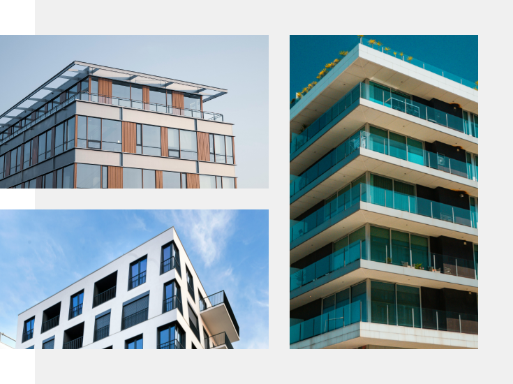 Contact Image - image of buildings.